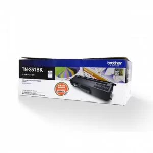Brother TN-351BK Black Toner Cartridge (2,500 pages)
