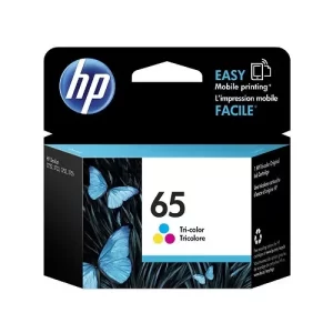 HP65 TRI-COLOR ORIGINAL INK CARTRIDGE  N9K01AA