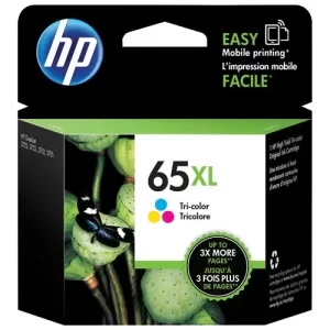 HP65XL TRI-COLOR ORIGINAL INK CARTRIDGE  N9K03AA
