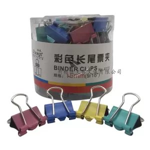 Xacegn 15mm Colour Binder Clip 60s