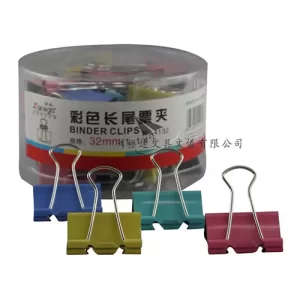 Xacegn 32mm Colour Binder Clip 24s