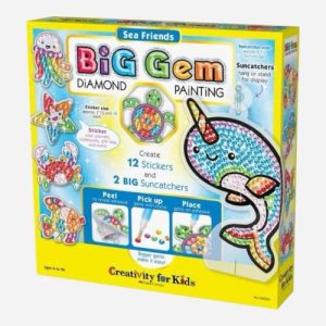 FABER-CASTELL CK6248 BIG GEM DIAMOND PAINTING – SEA FRIENDS