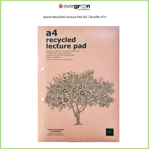 Azone Recycle A4 Lecture Pad-A4 Bundle 1x5