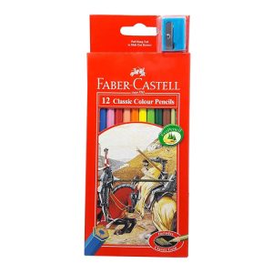 Faber Castell Classic 12 Colour Pencil ( Long)