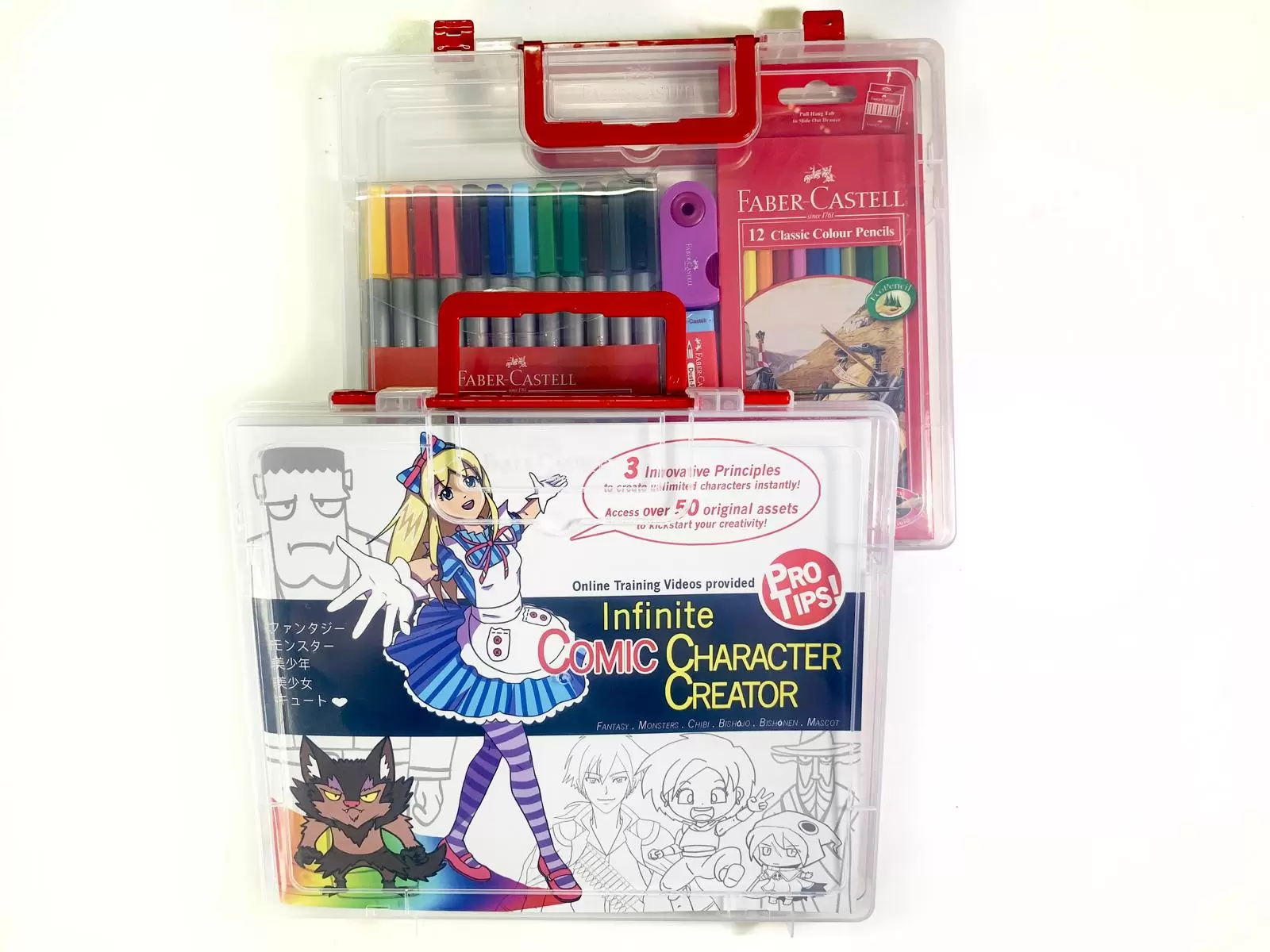 Faber PL429396 INFINITE COMIC CHARACTER CREATOR SET