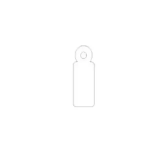 Apli #385 White Strung Tags - 11 X 29mm,1000pcs/Bx