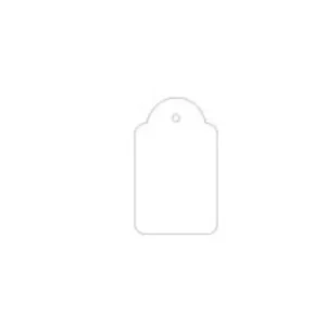 Apli #389 White Strung Tags - 18 X 29mm1000pcs/Bx