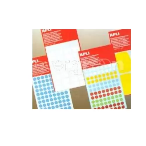 Apli 2072 Mini-Pak Blue Colour - 34 X 67mm,15pcs/P