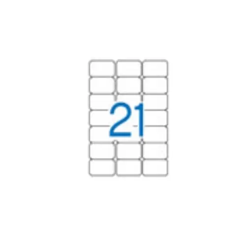 Apli 2414 Inkjet Laser Copier Label 63,5 X 38,1mm (21 Per Page)