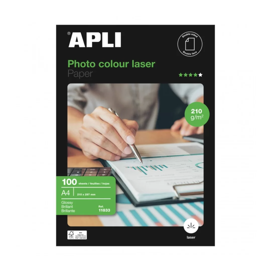 APLI 11833 Laser Double-Side 210G A4 100S