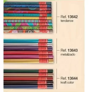 Apli #13644 Giftwrap Paper In Roll 2mx70cm Kraft Col.(55roll/Box)