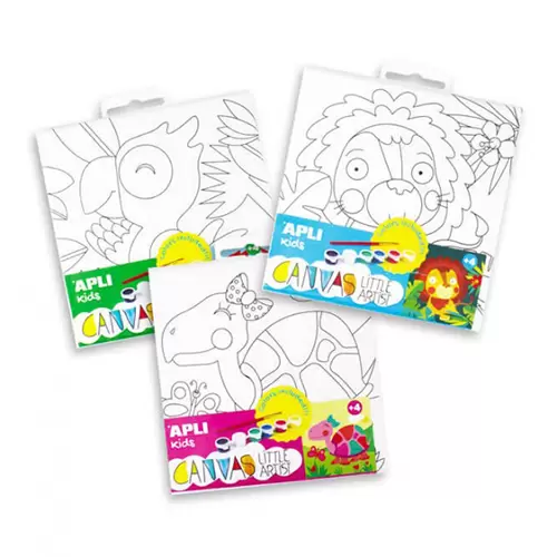 Apli #15133 ( #15131 Display ) Canvas Painting - Lion