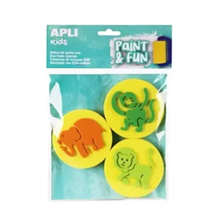 Apli #15136 Foam Stamps 3s