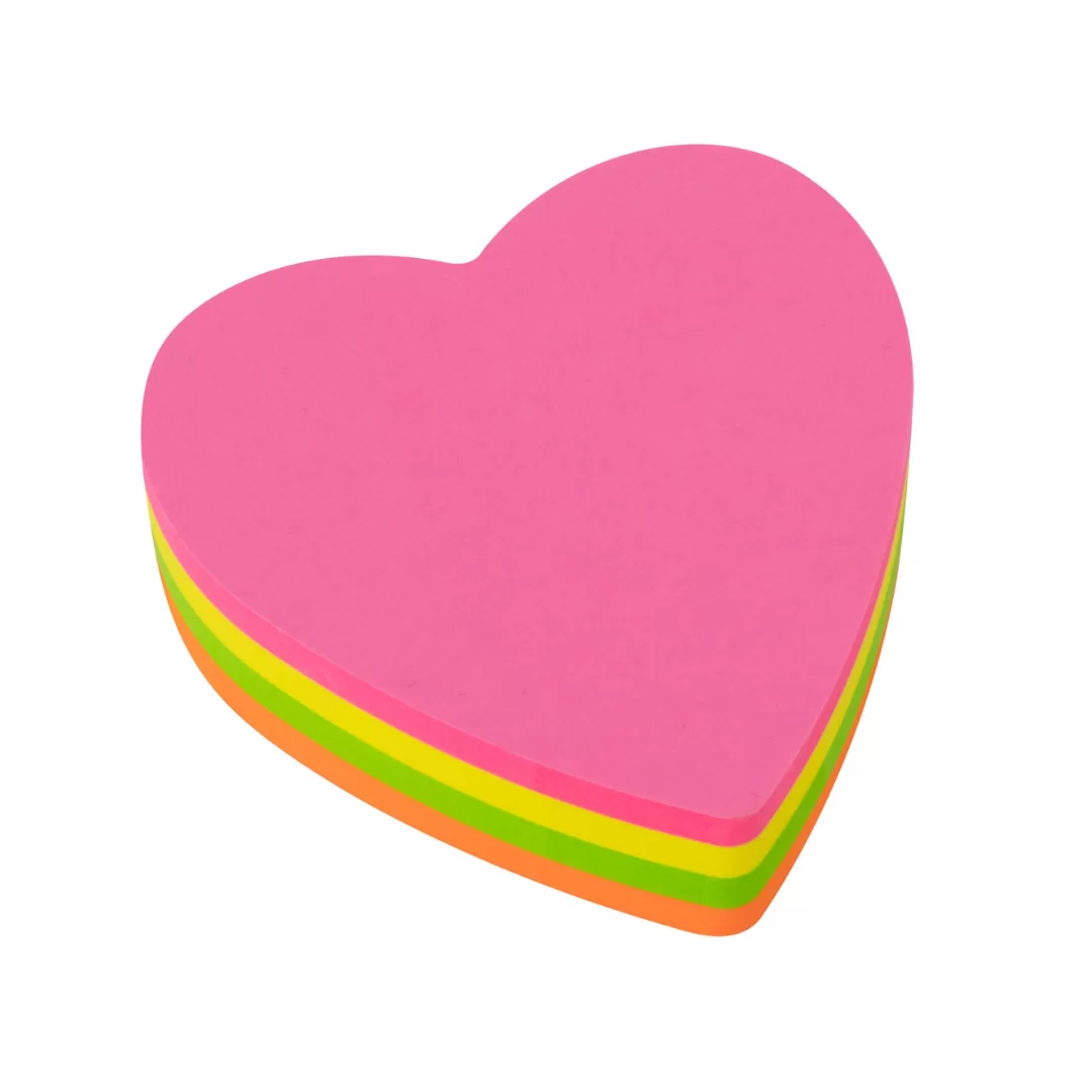 Apli #16277 Heart Sticky Pad 200s
