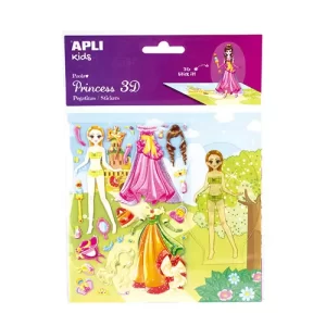 Apli #16302 3D Dressup Stick w/Scene PAOLA