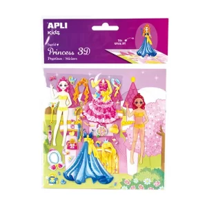 Apli #16303 3D Dressup Stick w/Scene INGRID