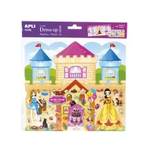 Apli #16307 Dressup Jumbo Stick w/Scene CASTLE