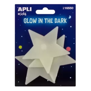 Apli #16550 Glow in the Dark Stars 3U