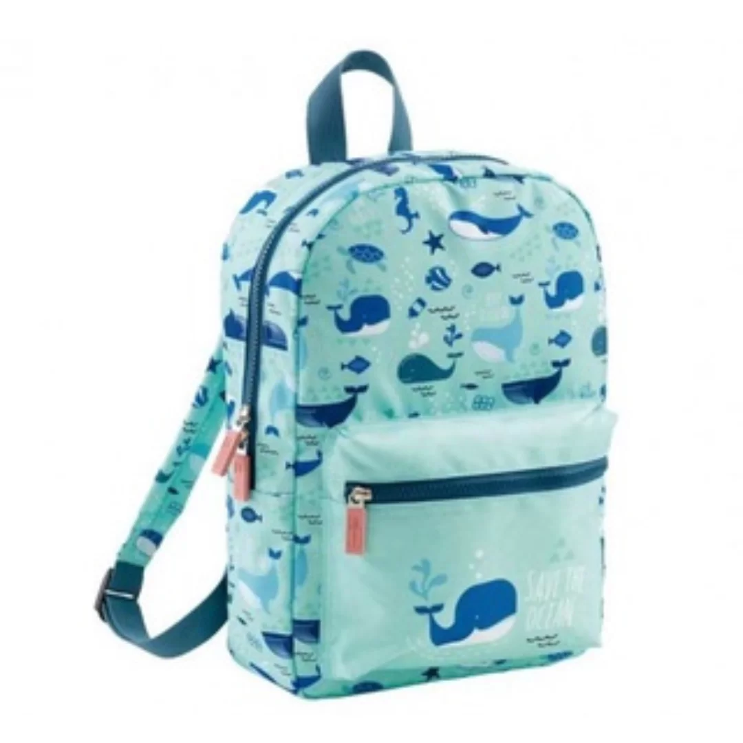 APLI 19678 SMALL BACKPACK RPET SAVE THE OCEAN MR