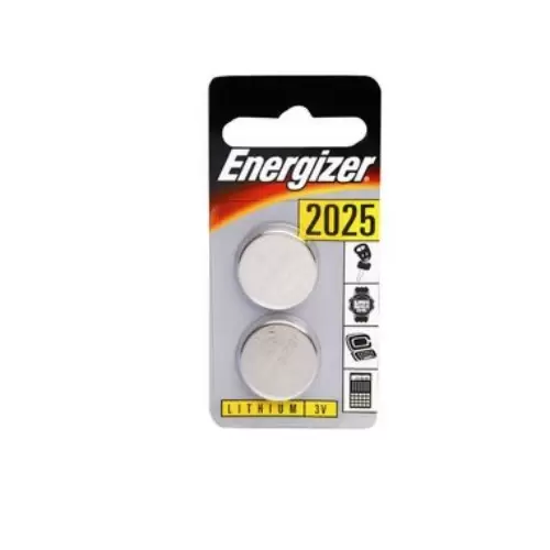 Ecr2025 Energizer Coin Battery 2s/Card (1bx-12pkts)
