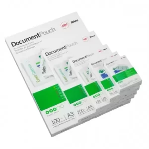 Laminating Pouch 67 X 99mm 125mic ( Badge) 100's bx
