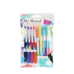 ZEBRA My Mood Bright Mood 8C Set (Limited Edition)