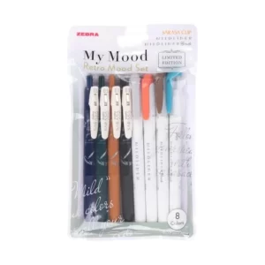 ZEBRA My Mood Retro Mood 8C Set (Limited Edition)