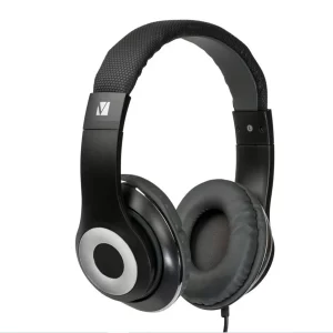 Verbatim 65066 Stereo Headphone Classic with Mic - Black