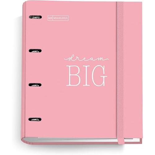 APLI 14917 CARDB. RING FOLDER W/REFILL+DIV+ENV MESSAGES PINK MR(Display 30139)
