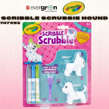 Crayola 747252 Scribble Scrubbie Pets Refill Hound