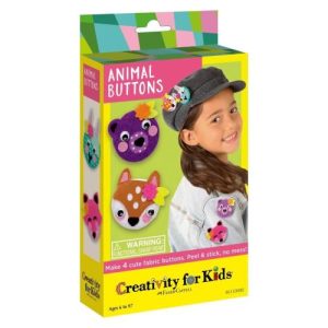 FABER-CASTELL CK6130 MAKE YOUR OWN ANIMAL BUTTONS
