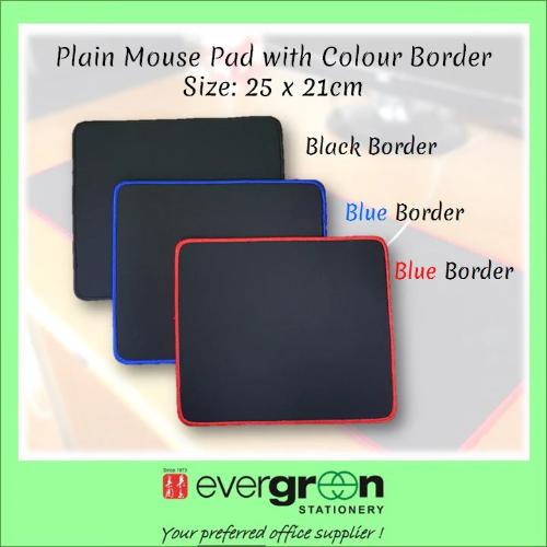 X8 Mouse Pad Plain with Col Border
