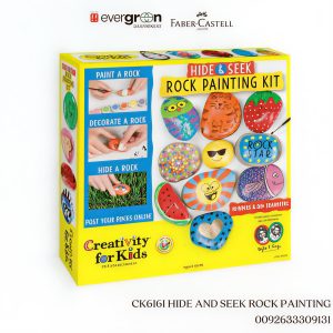 FABER-CASTELL CK6161 HIDE AND SEEK ROCK PAINTING